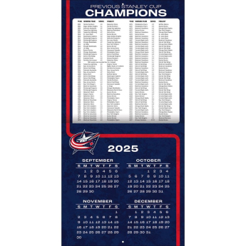 Columbus Blue Jackets kalendarz 2026 Wall
