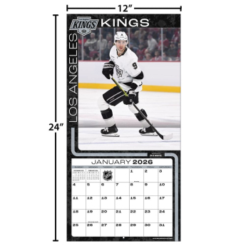 Los Angeles Kings kalendarz 2026 Wall