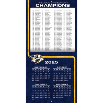 Nashville Predators kalendarz 2026 Wall