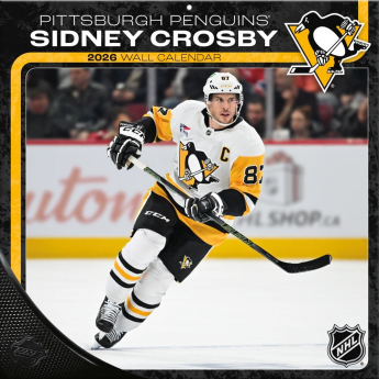 Pittsburgh Penguins kalendarz #87 Sidney Crosby 2026 Wall