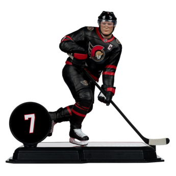 Ottawa Senators figurka Brady Tkachuk #7 SportsPicks Black Jersey