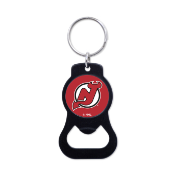 New Jersey Devils breloczek z otwierakiem Black Ring