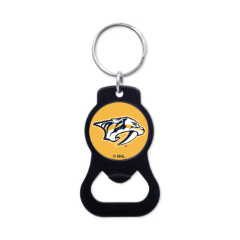 Nashville Predators breloczek z otwierakiem Black Ring