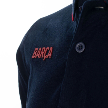 Barcelona męska koszulka polo Barca navy