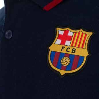 Barcelona męska koszulka polo Barca navy