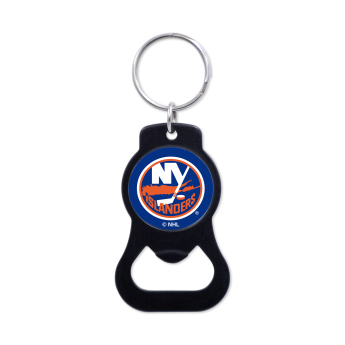 New York Islanders breloczek z otwierakiem Black Ring