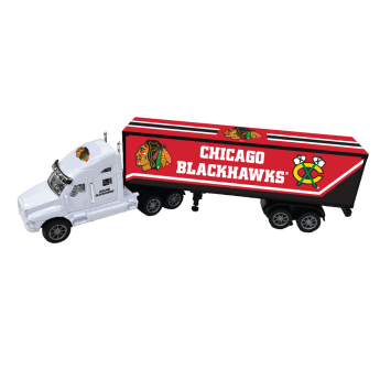 Chicago Blackhawks ciężarówka 18-Wheeler Big Rig Truck White