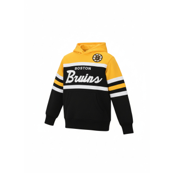 Boston Bruins męska bluza z kapturem Head Coach Hoodie black