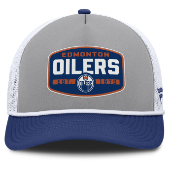 Edmonton Oilers czapka baseballówka Course Adjustable Foam Front A-Frame Meshaback