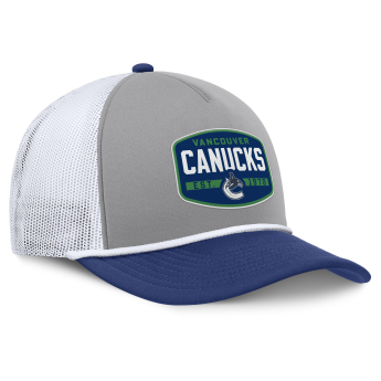 Vancouver Canucks czapka baseballówka Course Adjustable Foam Front A-Frame Meshaback