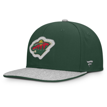 Minnesota Wild czapka flat baseballówka Loden Structured Adjustable Flat Brim