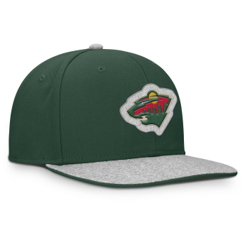Minnesota Wild czapka flat baseballówka Loden Structured Adjustable Flat Brim