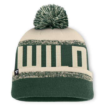 Minnesota Wild czapka zimowa Thrive Cuffed Pom