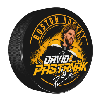 Boston Bruins krążek David Pastrňák #88 Town Exclusive Collection