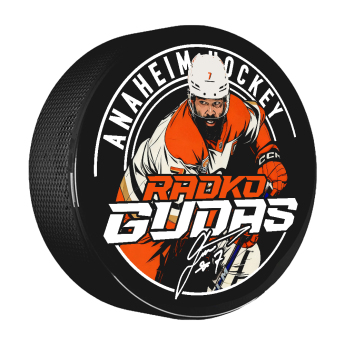 Anaheim Ducks krążek Radko Gudas #7 Town Exclusive Collection