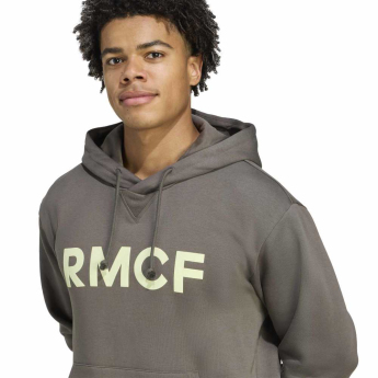 Real Madryt męska bluza z kapturem Seasonal utigrey