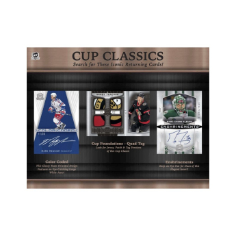 NHL pudełka karty hokejowe NHL 2024-25 Upper Deck The CUP Hobby Box