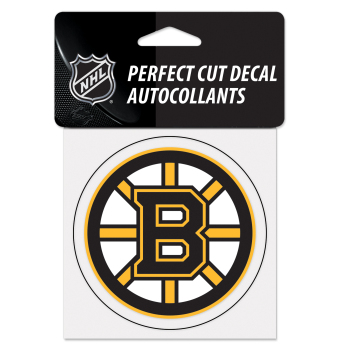 Boston Bruins naklejka Perfect Cut Color Decal