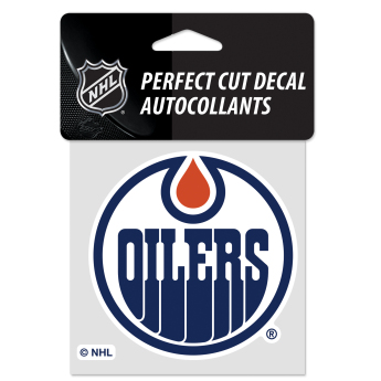 Edmonton Oilers naklejka Perfect Cut Color Decal