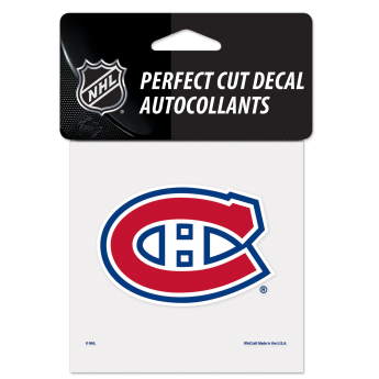 Montreal Canadiens naklejka Perfect Cut Color Decal
