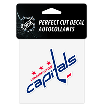 Washington Capitals naklejka Perfect Cut Color Decal
