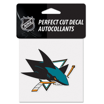 San Jose Sharks naklejka Perfect Cut Color Decal