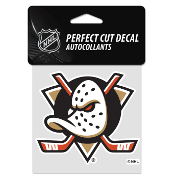 Anaheim Ducks naklejka Perfect Cut Color Decal