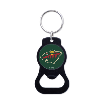 Minnesota Wild breloczek z otwierakiem Black Ring
