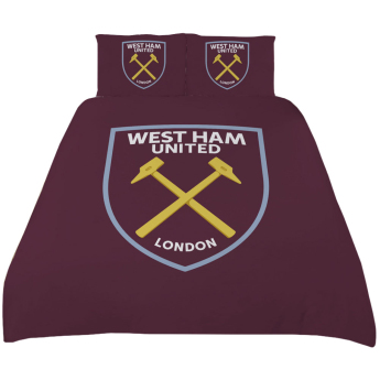 West Ham United pościel na podwójne łóżko Crest Double