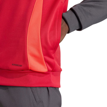 Liverpool męska bluza z kapturem Track red