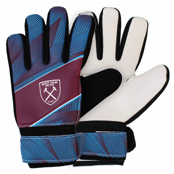 West Ham United rękawice bramkarskie Fuse Goalkeeper Gloves Kids 67-73mm palm width