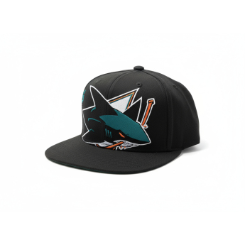 San Jose Sharks czapka flat baseballówka Big Time Snapback