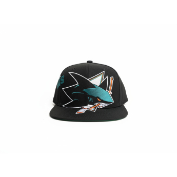 San Jose Sharks czapka flat baseballówka Big Time Snapback