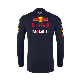 Red Bull Racing bluza męska 1/4 Zip official Teamline Replica navy F1 Team 2025