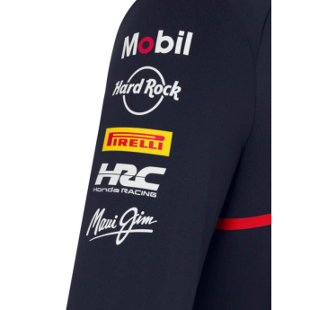 Red Bull Racing bluza męska 1/4 Zip official Teamline Replica navy F1 Team 2025