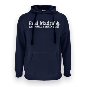 Real Madryt męska bluza z kapturem No13 Capucha navy