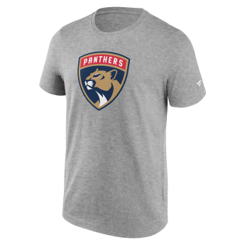 Florida Panthers koszulka męska Primary Logo Graphic Sport Gray Heather