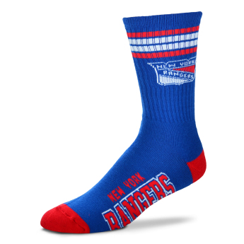 New York Rangers skarpetki dziecięce 4 Stripes Crew