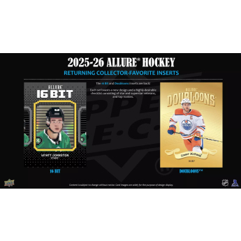 NHL pudełka karty hokejowe NHL 2025-26 Upper Deck Allure Blaster Box