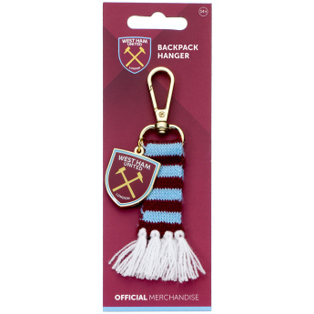 West Ham United zawieszka na torbę Bar Scarf Bag Charm