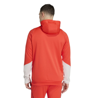 Bayern Monachium męska bluza z kapturem Track red