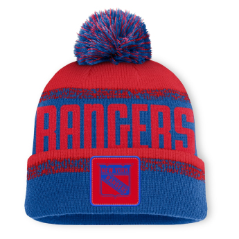 New York Rangers czapka zimowa Thrive Cuffed Pom