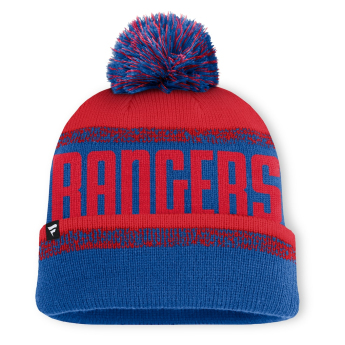New York Rangers czapka zimowa Thrive Cuffed Pom