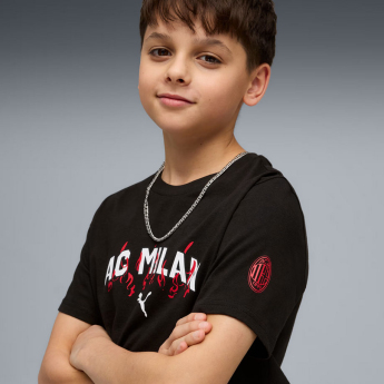 AC Milan koszulka dziecięca Culture black