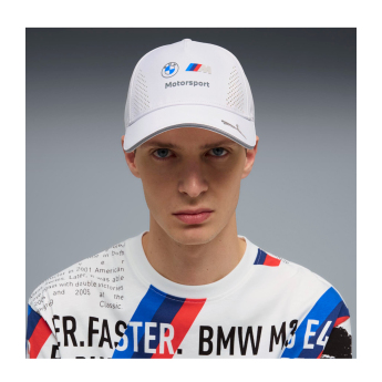 BMW Motorsport czapka baseballówka white 2026