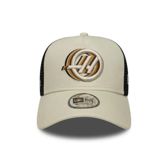 Haas F1 czapka baseballówka Seasonal Trucker creamy F1 Team 2026