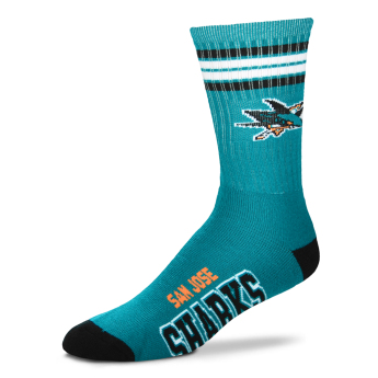 San Jose Sharks skarpetki dziecięce 4 Stripes Crew