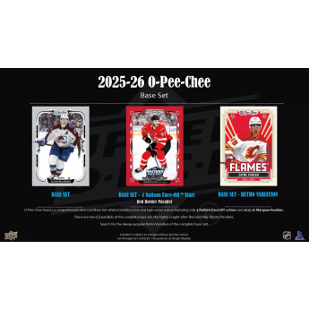 NHL pudełka karty hokejowe NHL 025-26 Upper Deck O-Pee-Chee Blaster Box