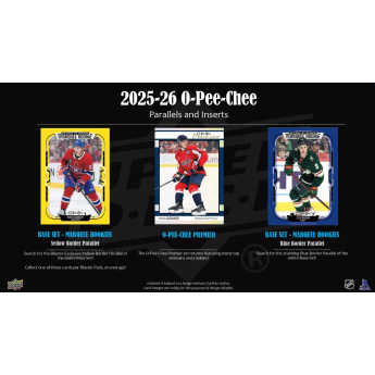 NHL pudełka karty hokejowe NHL 025-26 Upper Deck O-Pee-Chee Blaster Box