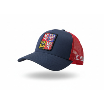 Reprezentacje hokejowe czapka baseballówka Czech republic CCM Flag CZE Trucker